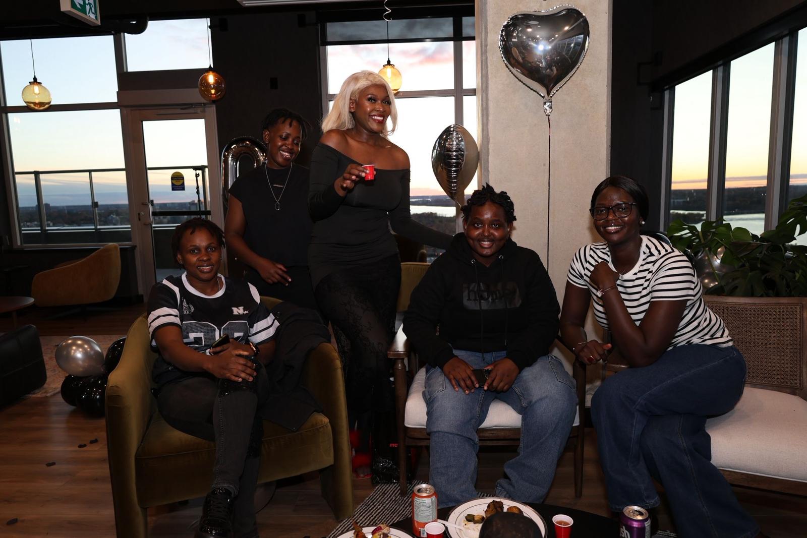 Community members gathered at an Empower Youth Canada event