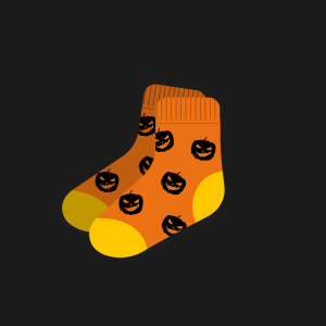 Halloween Pumpkin Socks